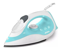 Plancha a vapor Atma PAV1217E color blanco y celeste 220V